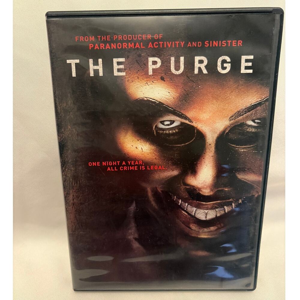 The Purge DVD 2013 Ethan Hawke Lena Headey Horror Thriller Tested